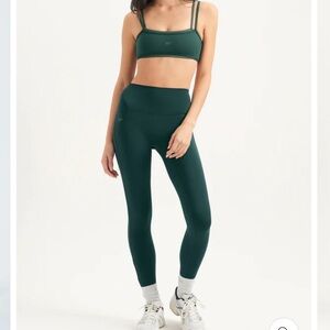 SET Active Dark Green Leggings
